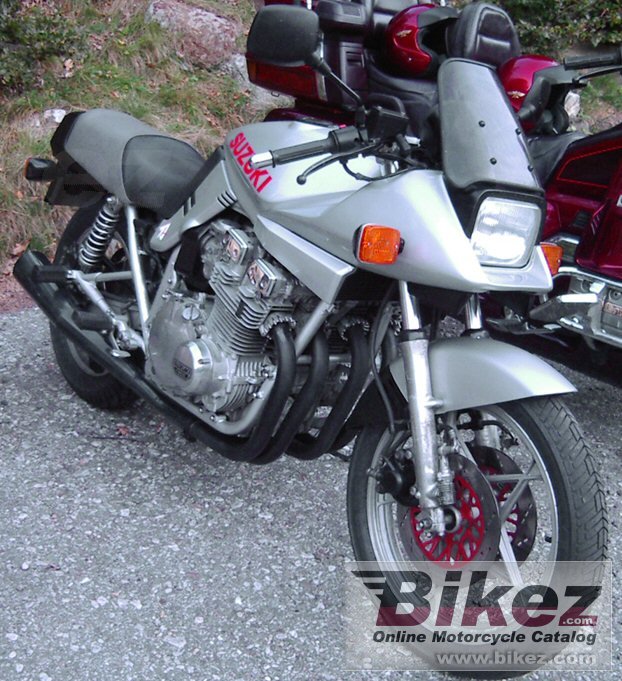 Big Guido Maurizio Italy gsx 1100 s katana picture and wallpaper from Bikez.com